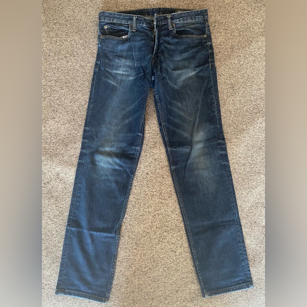 Bonobos - Lightweight Jeans - Athletic Fit - 32x32 Color: Medium Blue Wash